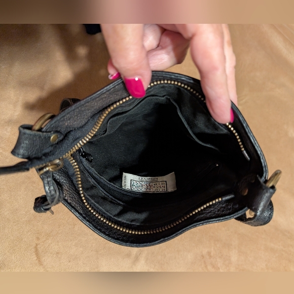 Minelli (by Renato Minelli) Buttery Soft leather crossbody or shoulder bag - Picture 5 of 12